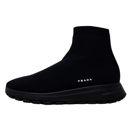 prada high top sock sneakers|Prada high top sneakers sale.